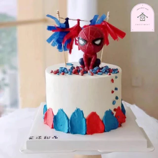โมเดล ตุ๊กตา สไปร์เดอร์แมน Spiderman Marvel แต่งเค้ก