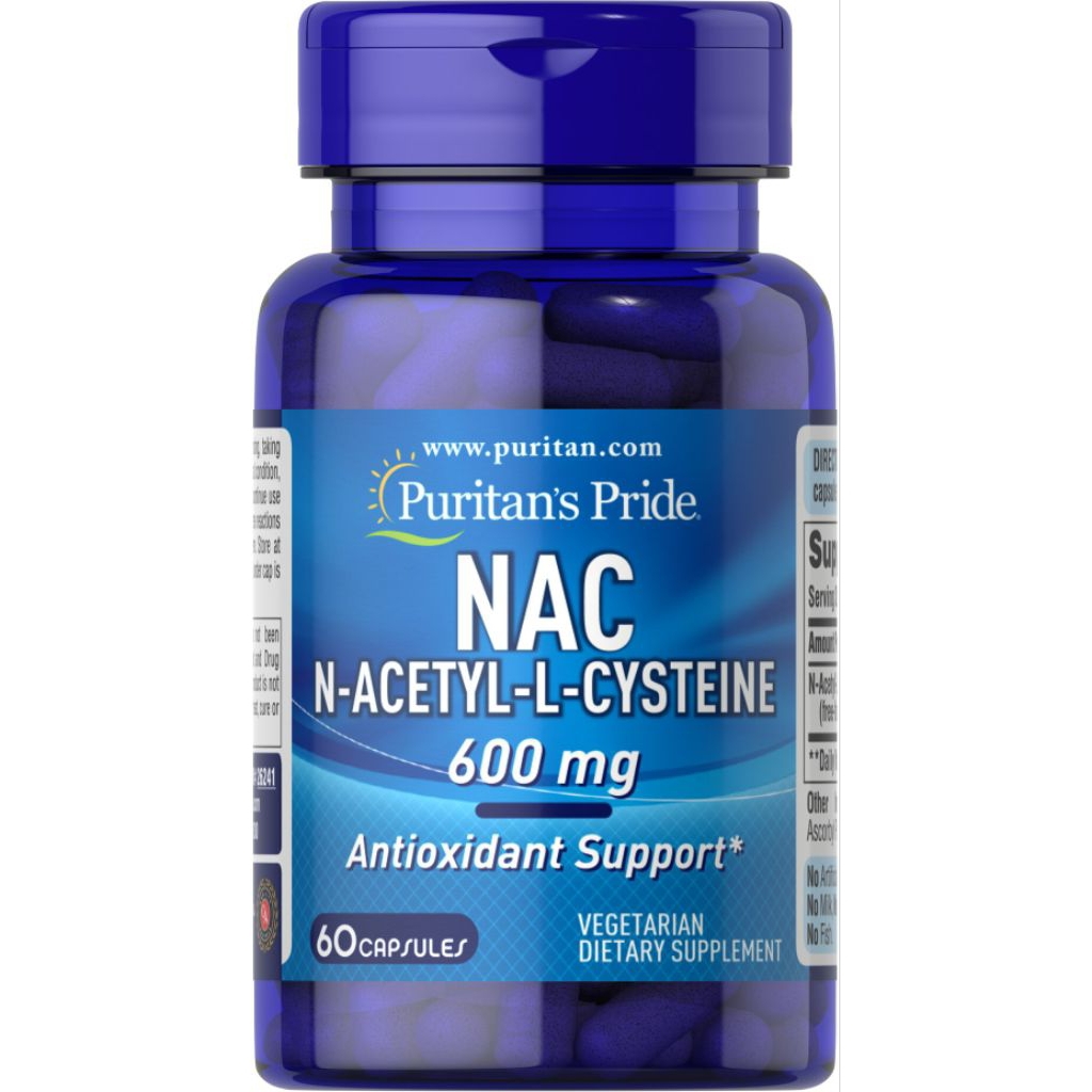 Puritan NAC 600 mg 60 capsules