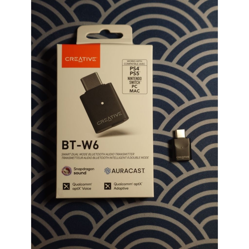 [มือ2] Creative BT-W6 Bluetooth Transmitter ใหม่เอี่ยมไม่ได้ใช้
