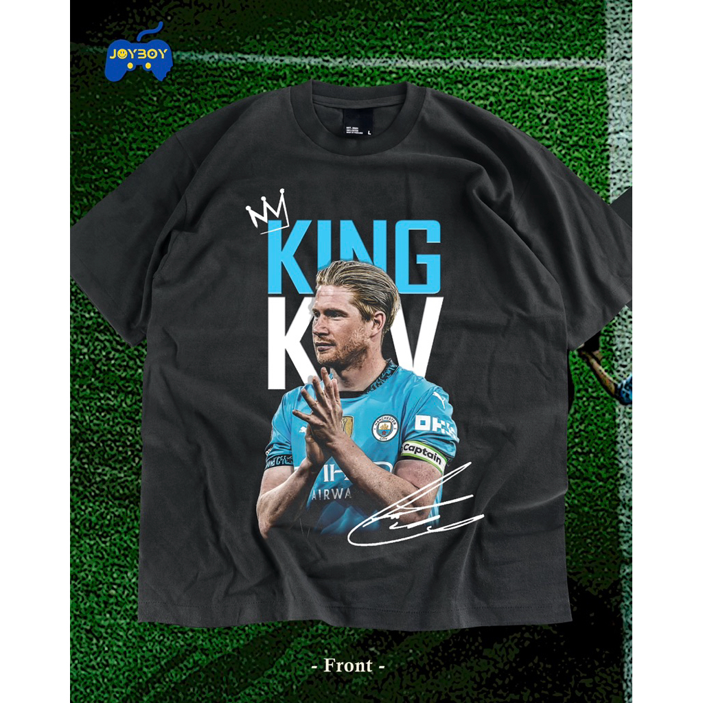 Joyboy Bootleg เสื้อยืดลาย King De Bruyne 🩵 สกรีน DTG