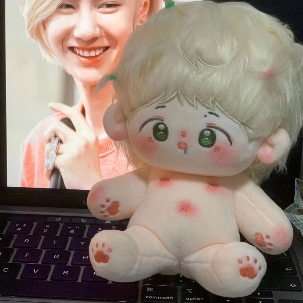 (พรีออเดอร์)ตุ๊กตาผมเส้นหวังอี้ป๋อ BoBo ขนาด 40cm/แฟนเมด