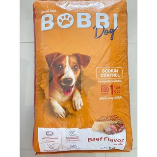 อาหารสุนัข BobbiDog รสเนื้อ น้ำหนัก 10 กิโลกรัม