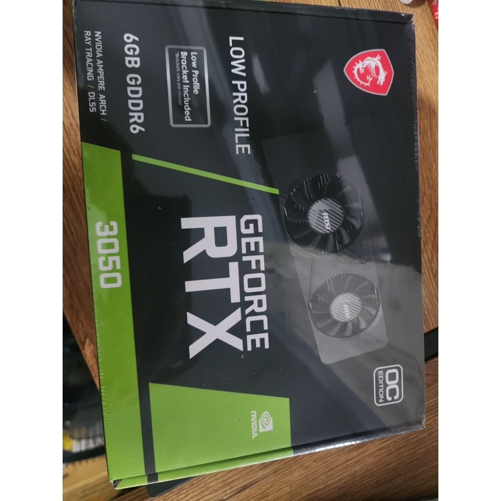 Msi Geforce RTX 3050 LP 6GB ของใหม่ 100%