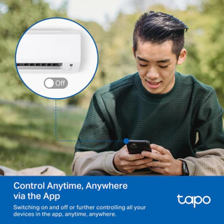 🔥ขายดีส่งไว🔥TP-LINK (Tapo H110) Smart IR & IoT Hub อุปกรณ์เปิดปิดแอร์ ทีวีและรีโมท ควบคุมผ่าน App 1y