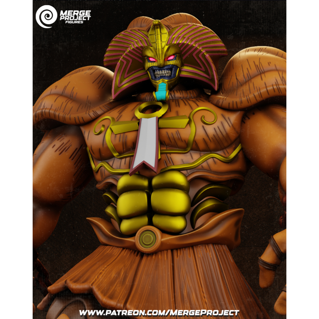 Exodia - Yugioh (Merge Project Figures)(3D Print Model ไม่ทำสี)