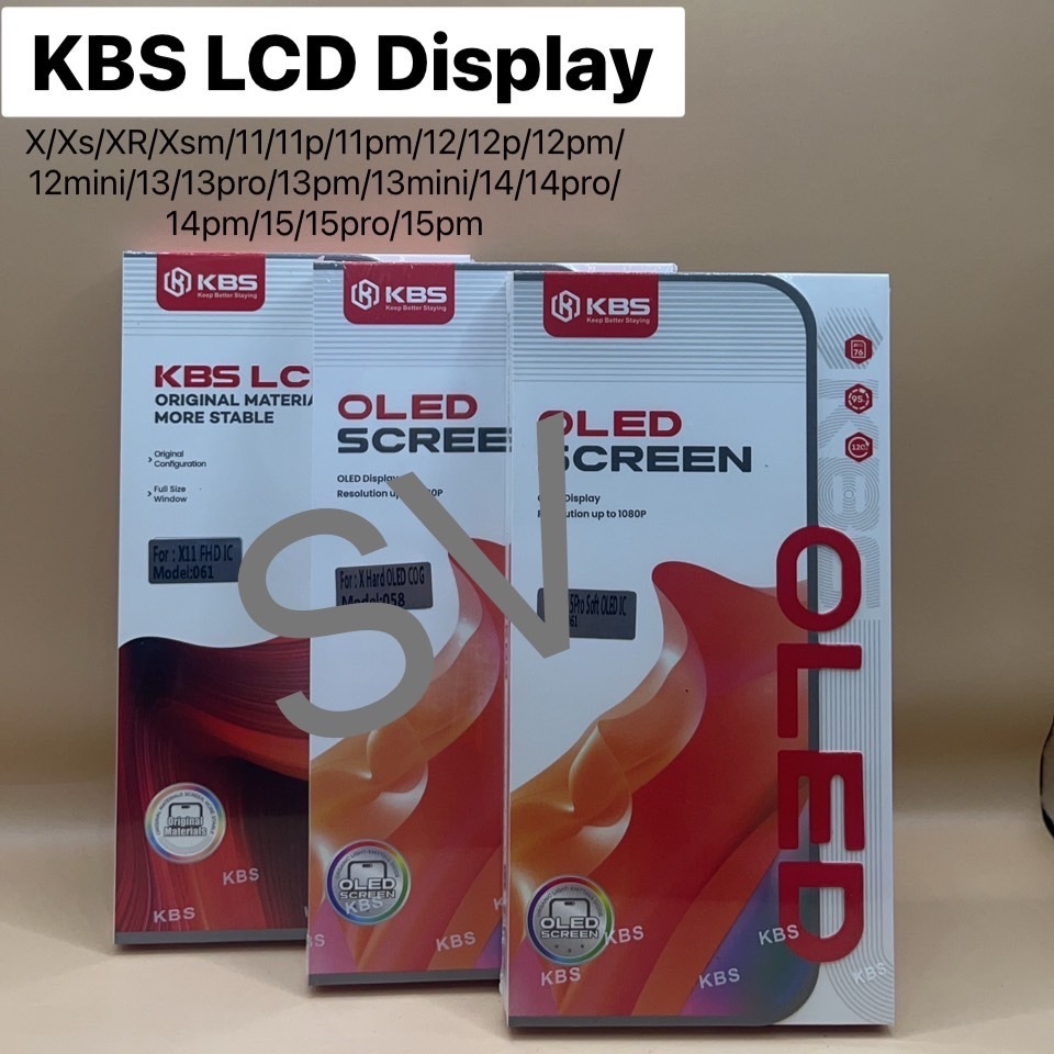 KBS LCD Display หน้าจอ+ทัช จอ 11 11pro 11pm 12 12pro 12pm 12mini 13mini แถมฟรีชุดไขควง