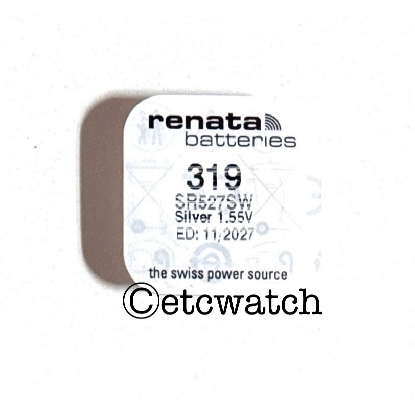 พร้อมส่ง> ถ่านกระดุม Renata SR527SW / 319 1 ก้อน