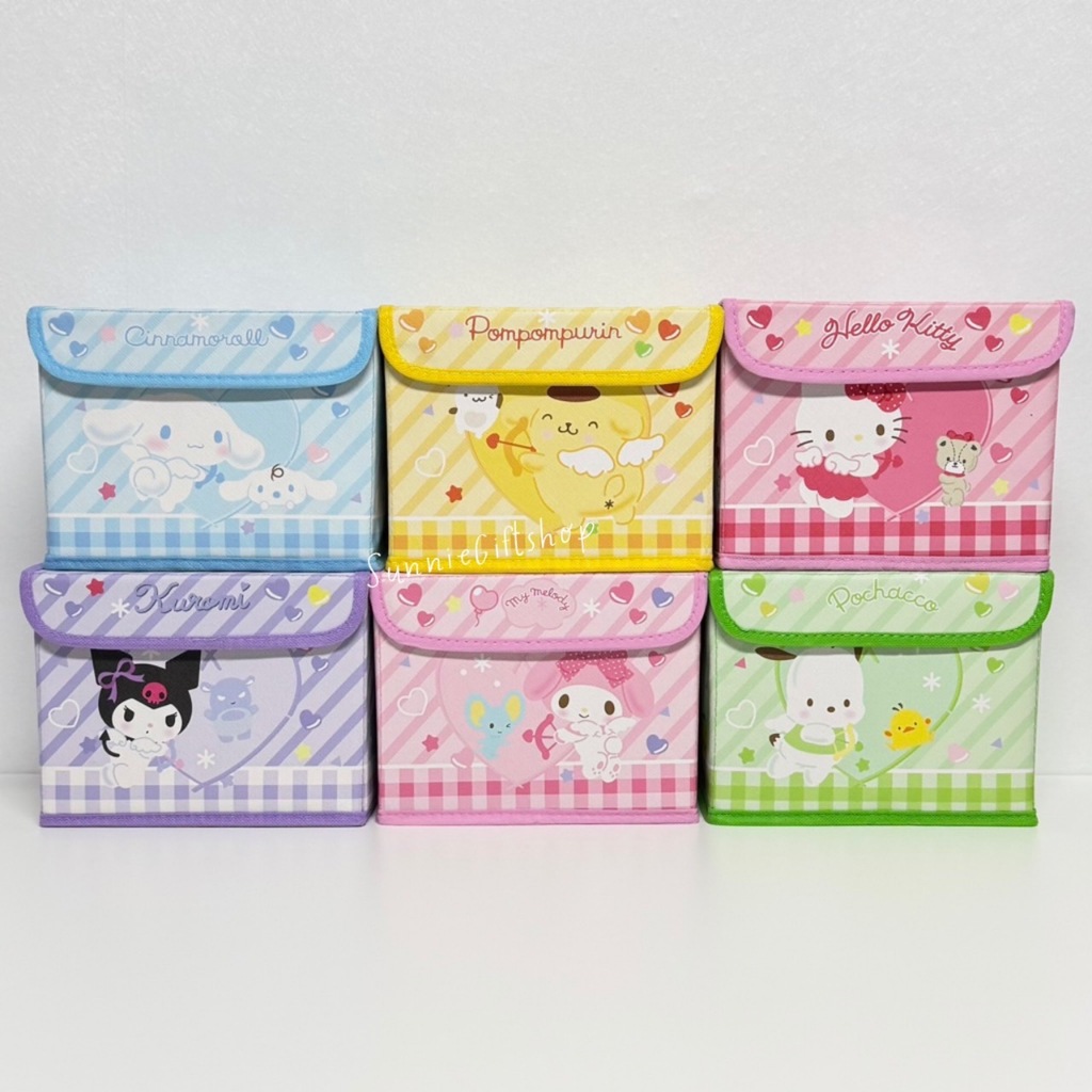 กล่องพับได้ ลายการ์ตูน 15.5x14x19.5cm