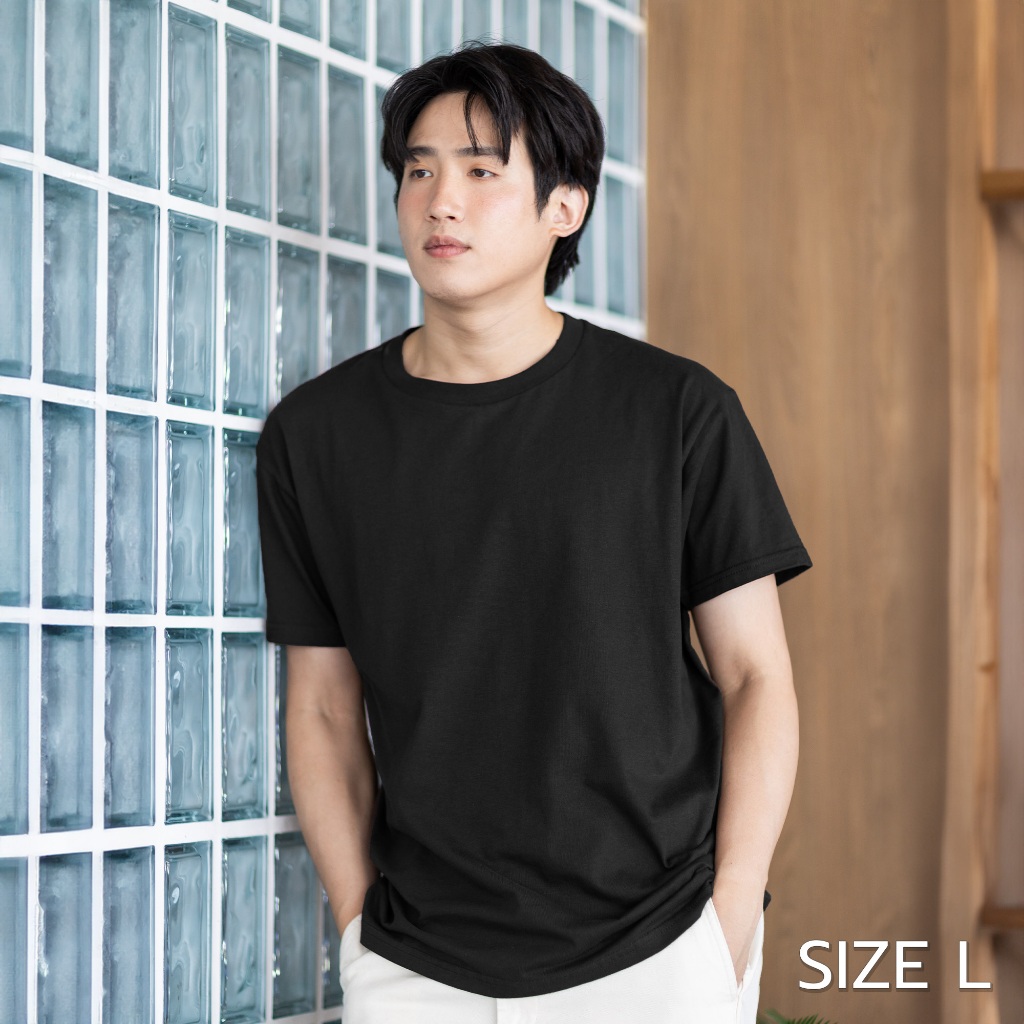 Gildan Premium Cotton 76000 สีดำ