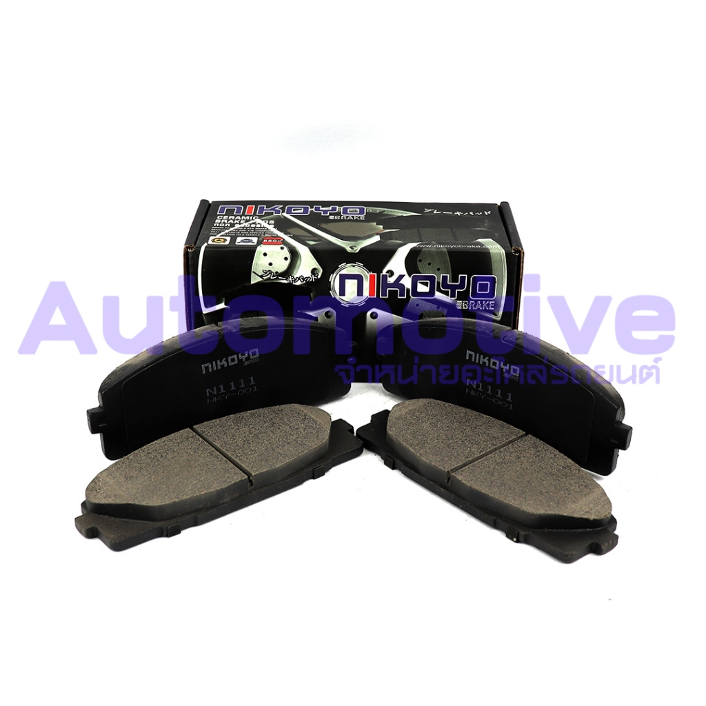 NIKOYO ผ้าเบรคหน้ารถตู้ TOYOTA HIACE COMMUTER D4D, KDH222 3.0 ปี 04 รหัสสินค้า N1111