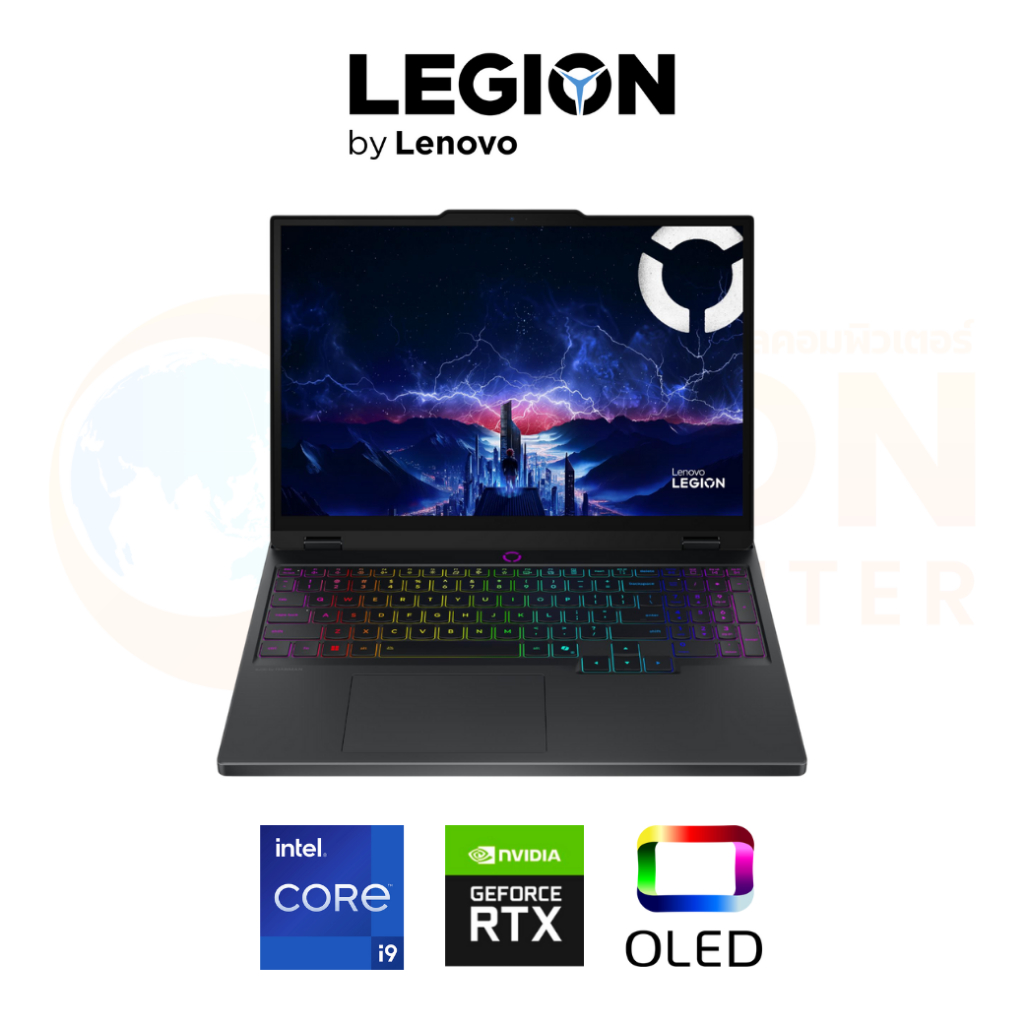 LENOVO LEGION 5 15IRX10 83LY003LTA NOTEBOOK (โน้ตบุ๊ค) INTEL CORE I9-14900HX / RTX 5070 / 24GB / 1TB