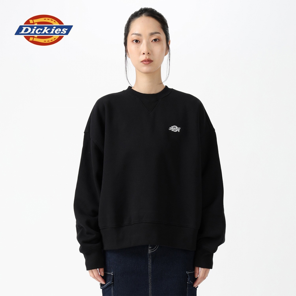 DICKIES WOMENS SWEATSHIRTS – BLACK – เสื้อสเวตเชิ้ต ผู้หญิง