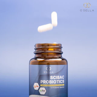 O'DELLA SCIBAC PROBIOTICS : อาหารเสริมโพรไบโอติกส์ชนิดแคปซูล จำนวน 30 แคปซูล