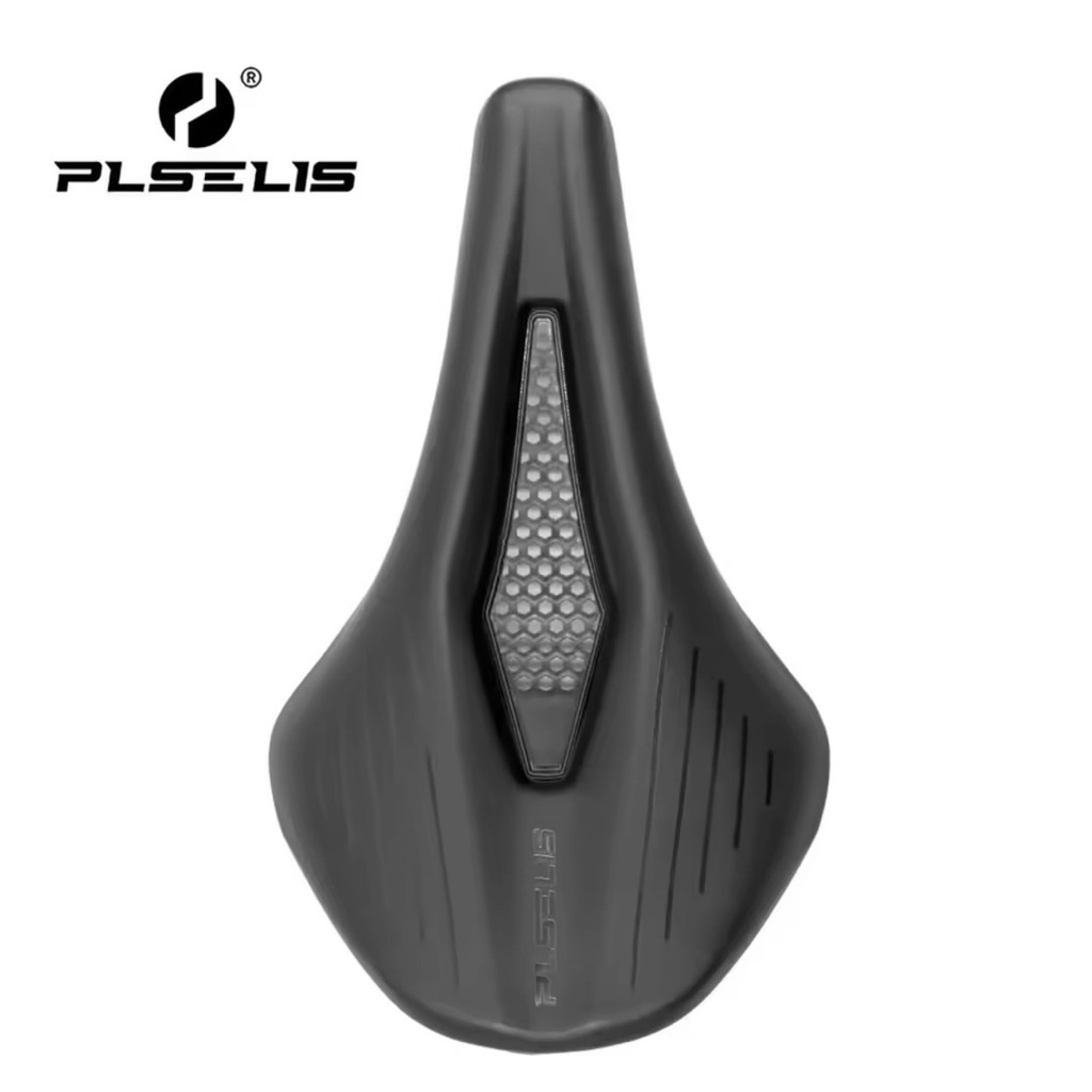 เบาะจักรยาน เจล PLSELIS รุ่น PS-2077(star) ขนาด 255x155mm.