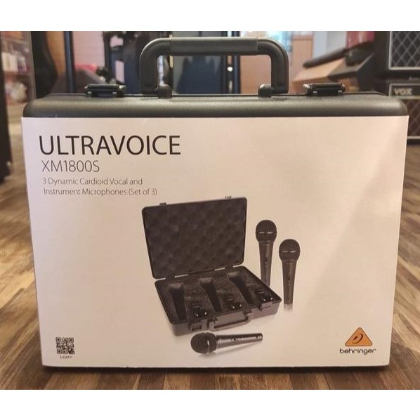 แท้100% BEHRINGER ULTRAVOICE XM1800S ไมค์แพ็ค 3 ตัว สำหรับร้อง-พูด เสียงดี ราคาสุดคุ้ม
