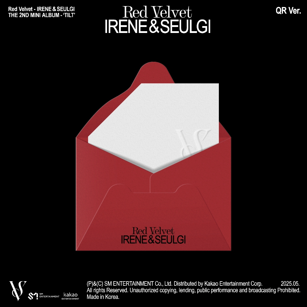 [PRE-ORDER] IRENE & SEULGI - The 2nd Mini Album 'TILT' (QR Ver.)