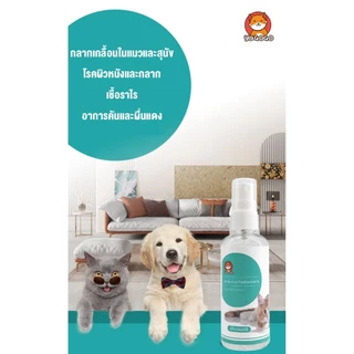 yugogo🐾สเปรย์ผิวหนังสุนัขแมว สเปรย์นาโน แผลแห้งไว Nano Spray สุนัข แมว 100ml