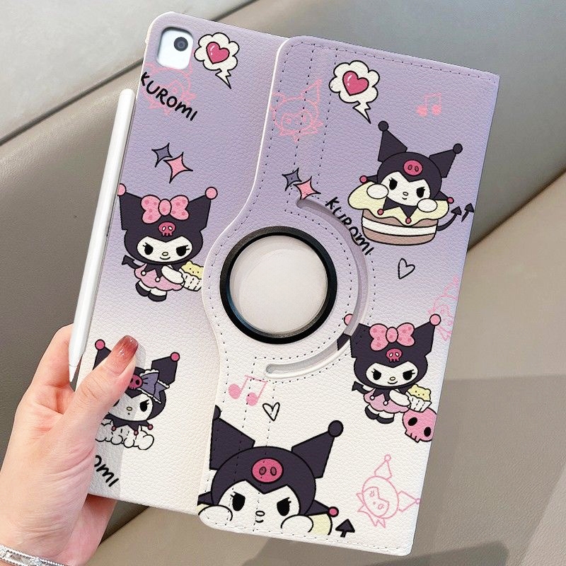 24 ชั่วโมง เคสป้องกัน iPad Kuromi pro11หมุนได้ 360° Air8 Gen10 เหมาะสำหรับรุ่น gen12 gen11 purple ราคา ถูกที่สุด ดีลบีเคเค แกลเลอรีภาพที่ 7