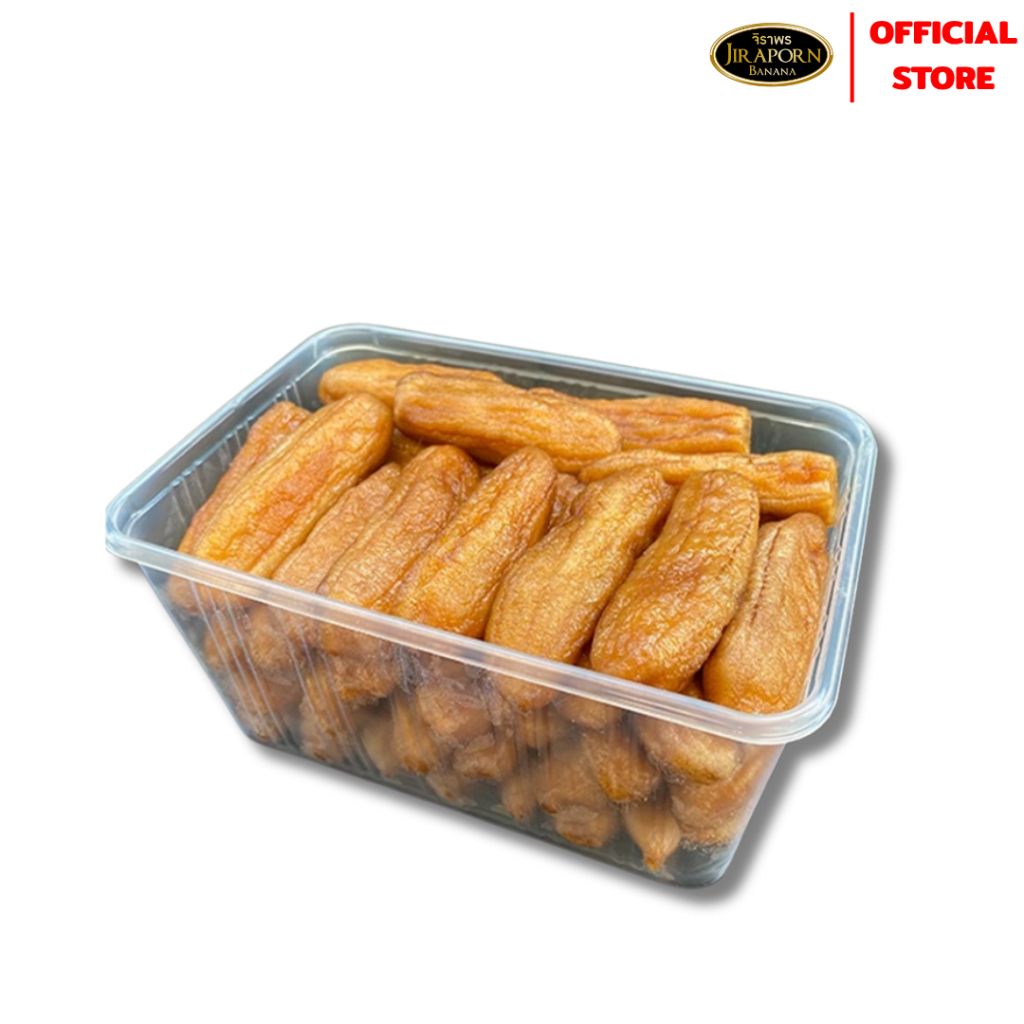 จิราพร กล้วยตากธรรมชาติ (ชนิดกลม แบบกล่อง ขนาด 1000g.) - JIRAPORNFOOD