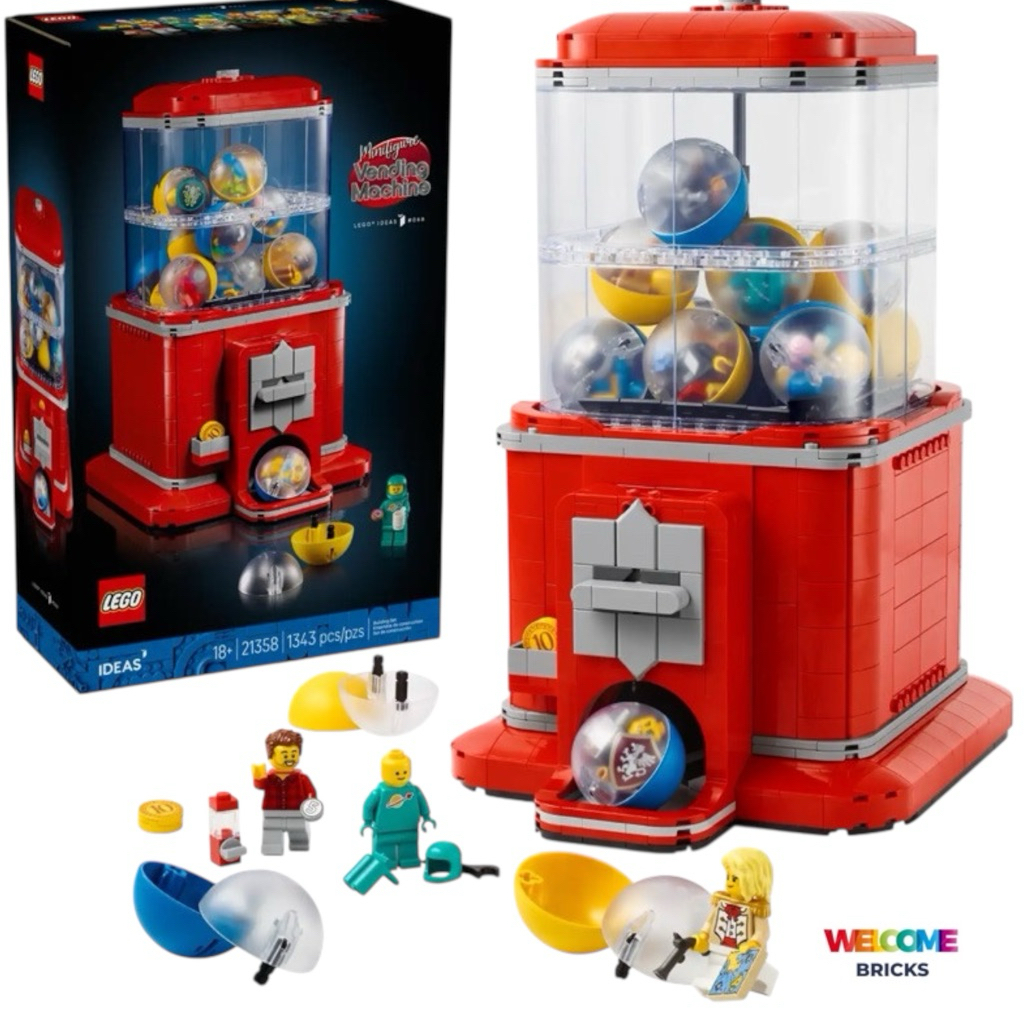 LEGO Ideas 21358 Minifigure Vending Machine เลโก้ สินค้าพร้อมส่ง ของแท้ 100% ของใหม่ ของแท้ 100%