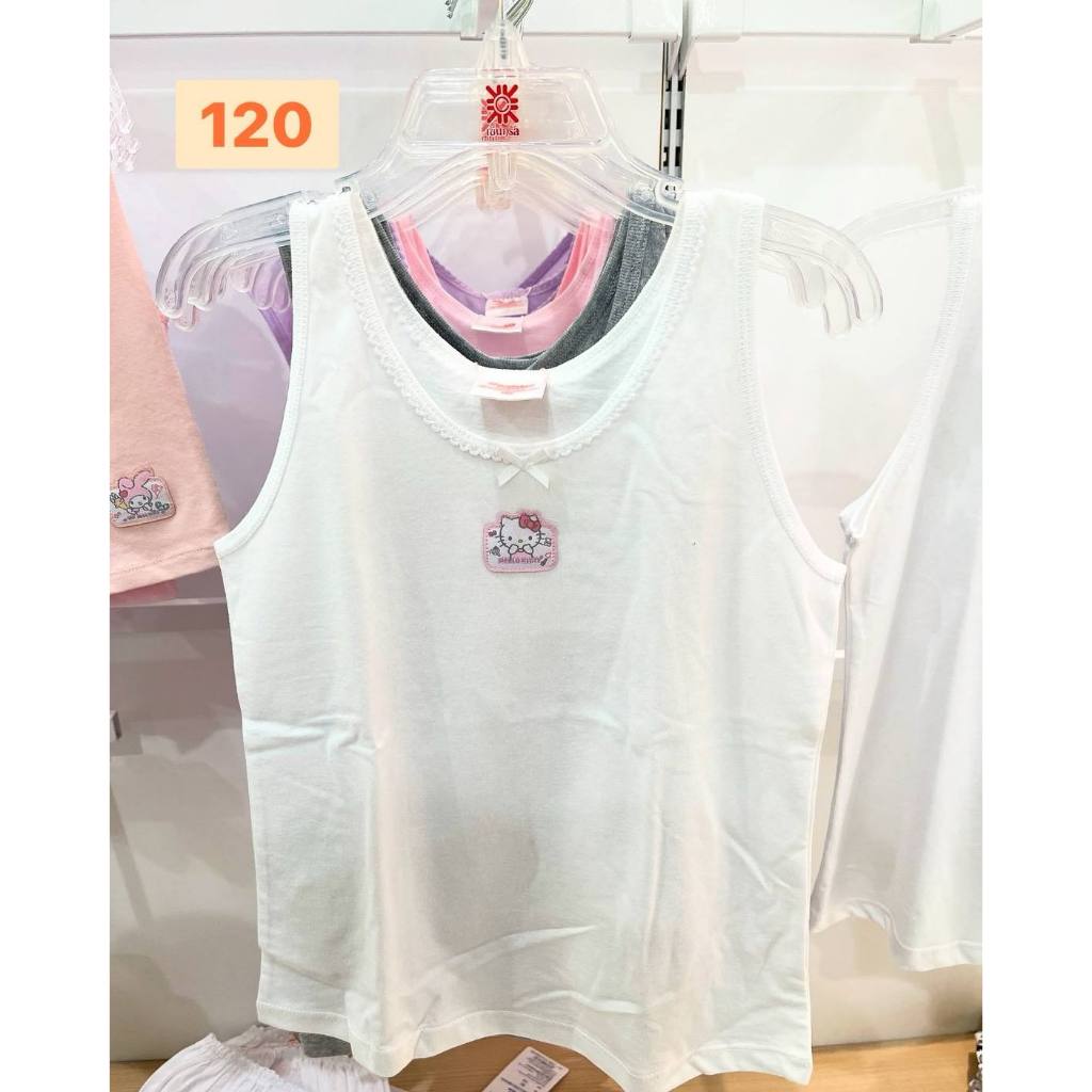 Sanrio เสื้อกล้ามเด็กโต ไซด์ 110/120/130/140 ป้ายเซนทรัล พร้อมส่ง