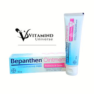 Bepanthen Ointment 30 กรัม บำรุงผิวใต้ผ้าอ้อม ของแท้ ส่งไว