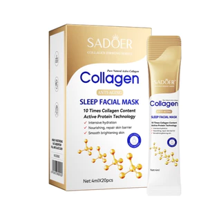 SADOER Collagen Sleeping Facial Mask 1 กล่อง20ซอง