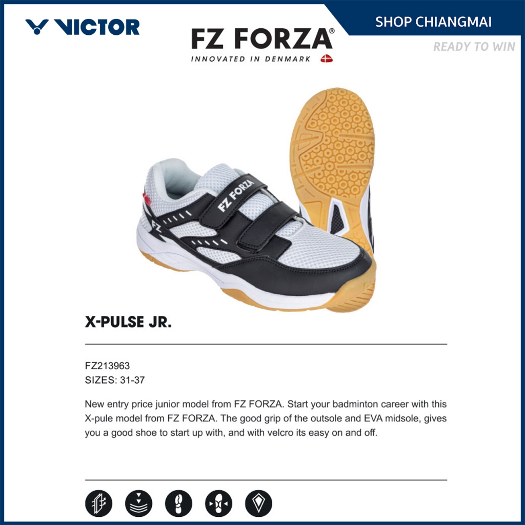 FZ FORZA รองเท้ากีฬาแบดมินตัน รุ่น XPULSE JR
