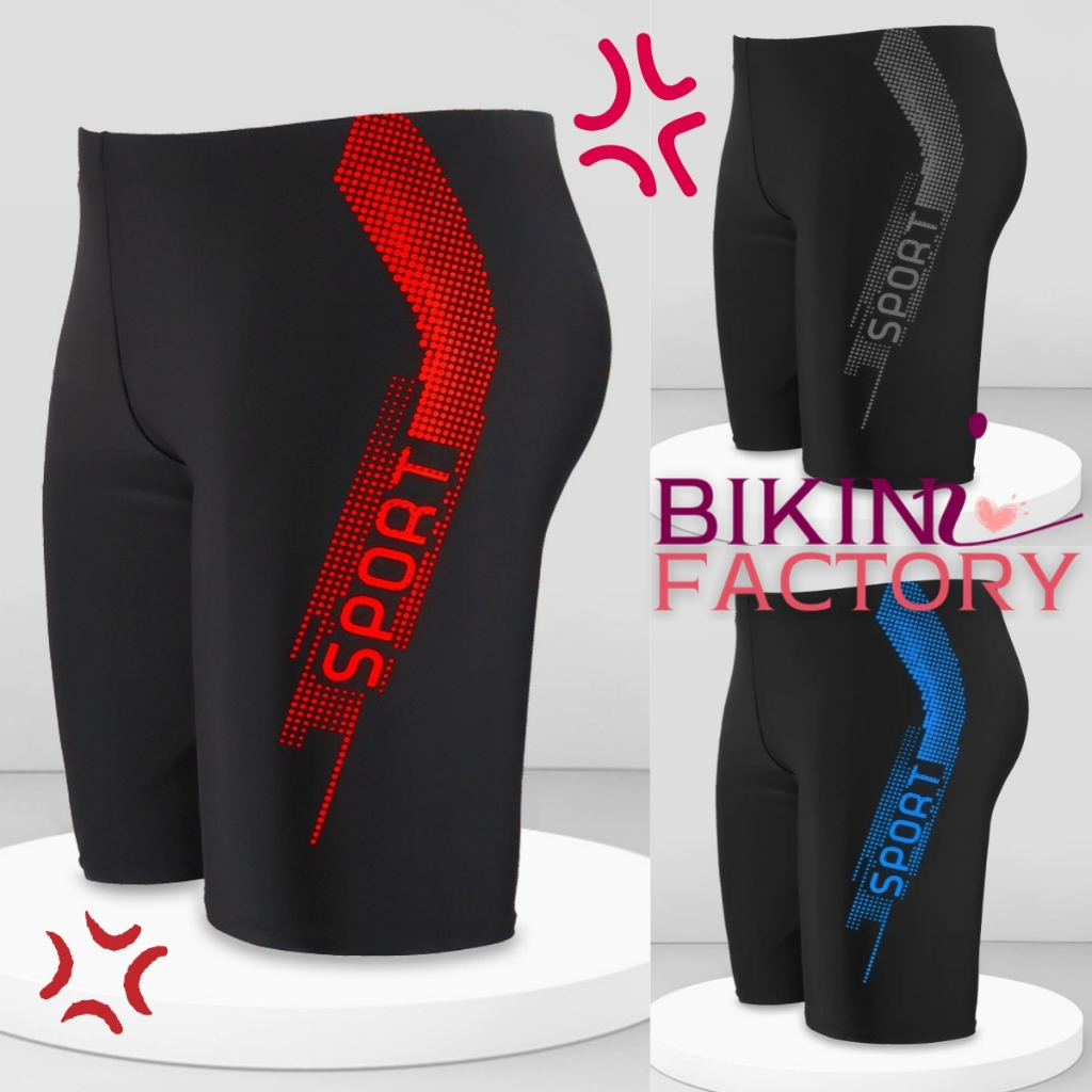 BIKINI FACTORY กางเกงกีฬาผู้ชาย กางเกงกีฬาสปอร์ต ส่งเร็ว 1-2วัน 🍟 XL-3XL ระบายอากาศได้ดี มีเชือกมัดได้ แห้งเร็ว BK-537