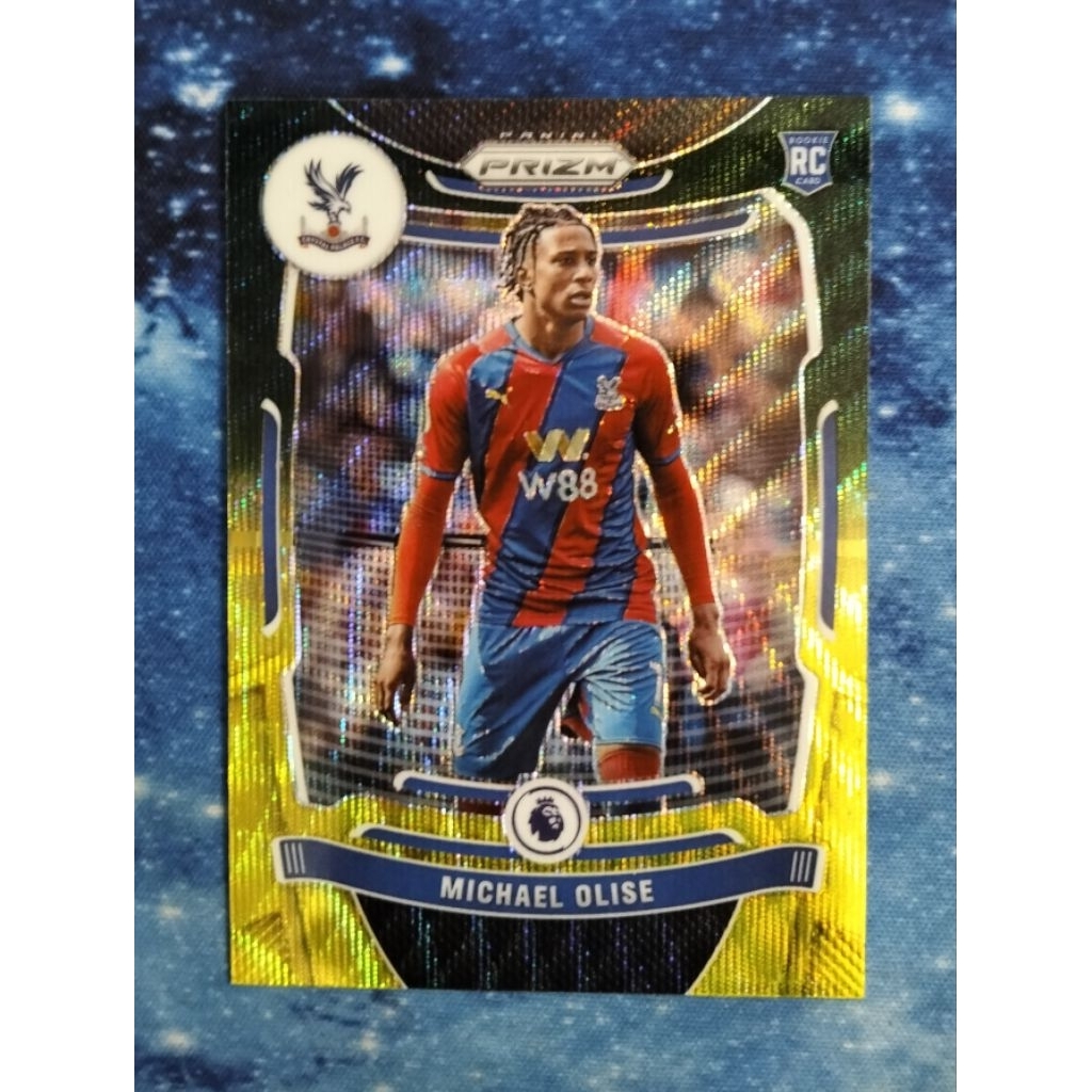 การ์ดฟุตบอล Michael Olise Multicolour 2021-22 Panini Prizm Premier League Soccer