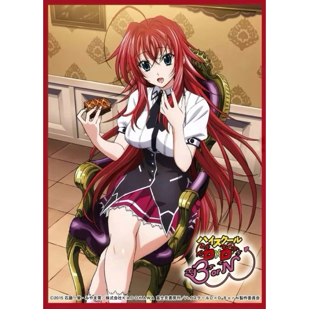 [Anime Character 0068-2] Sleeve Collection High School DxD Rias Gremory - สลีฟการ์ด,ซองการ์ด,ซองใส่ก