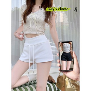 กางเกงขาสั้น  กางเกงเอวยืด  เชือกปรับได้ เก็บพุงได้ สไตล์ลำล…