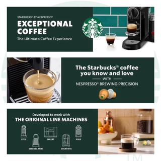 กาแฟแคปซูลสตาร์บัคส์🇨🇭Starbucks Nespresso Capsule ✈️ สินค้านำเข้า ของแท้ 💯%