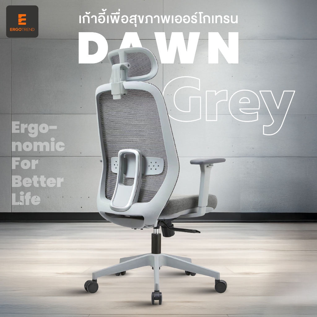 Ergotrend เก้าอี้เพื่อสุขภาพเออร์โกเทรน รุ่น Dawn