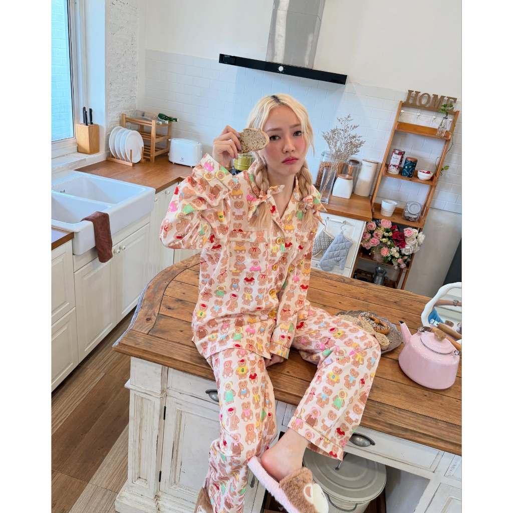 รวมแบบ ชุดนอนHejbonnie Pajamas แบรนด์ Hej Bonnie สอบถามStockอีกครั้งก่อนกดสั่ง ชุดนอนHejBonnie ชุดนอ