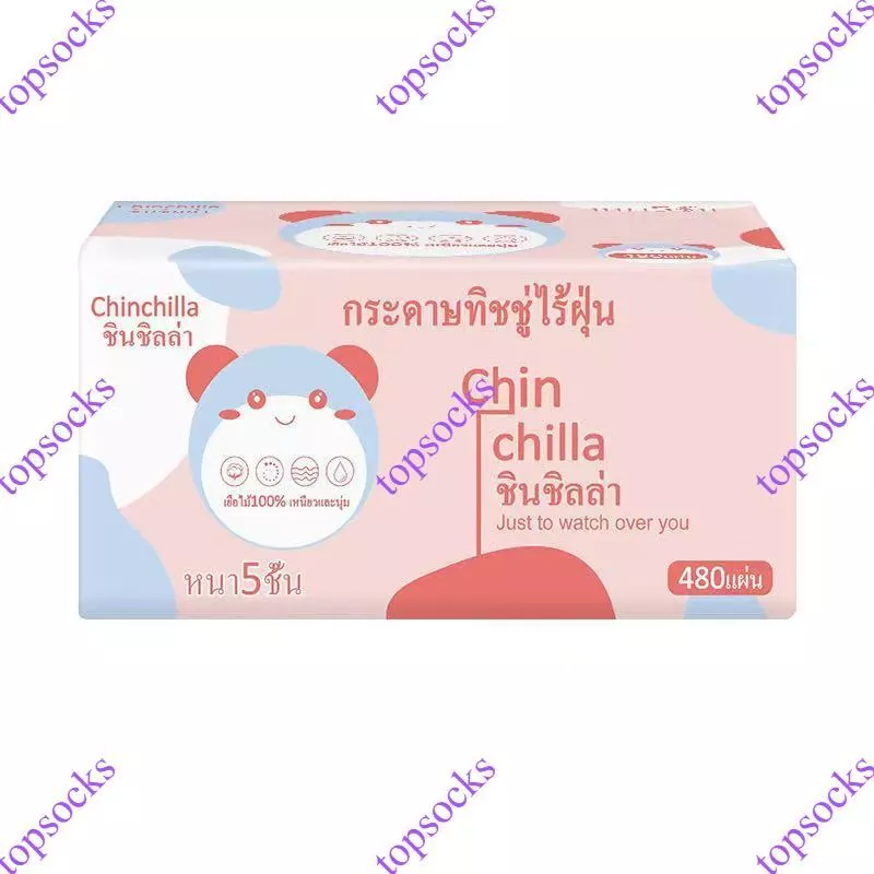 กระดาษทิชชู่หนา 5 ชั้น 480 แผ่น TOP SOCKS thumbnail 7