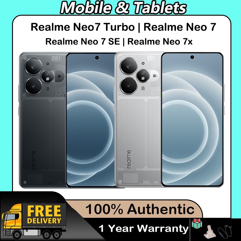 Realme Neo 7 Turbo Mediatek Dimensity 9400e | Realme Neo 7 | Realme Neo 7 SE | Realme Neo 7x