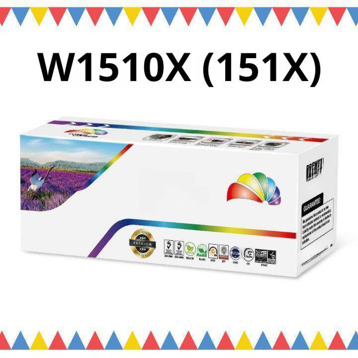 หมึกพิมพ์เลเซเซอร์ โทนเนอร์ ตลับเทียบเท่า W1510X (151X) 7.9K Color Box ดำ