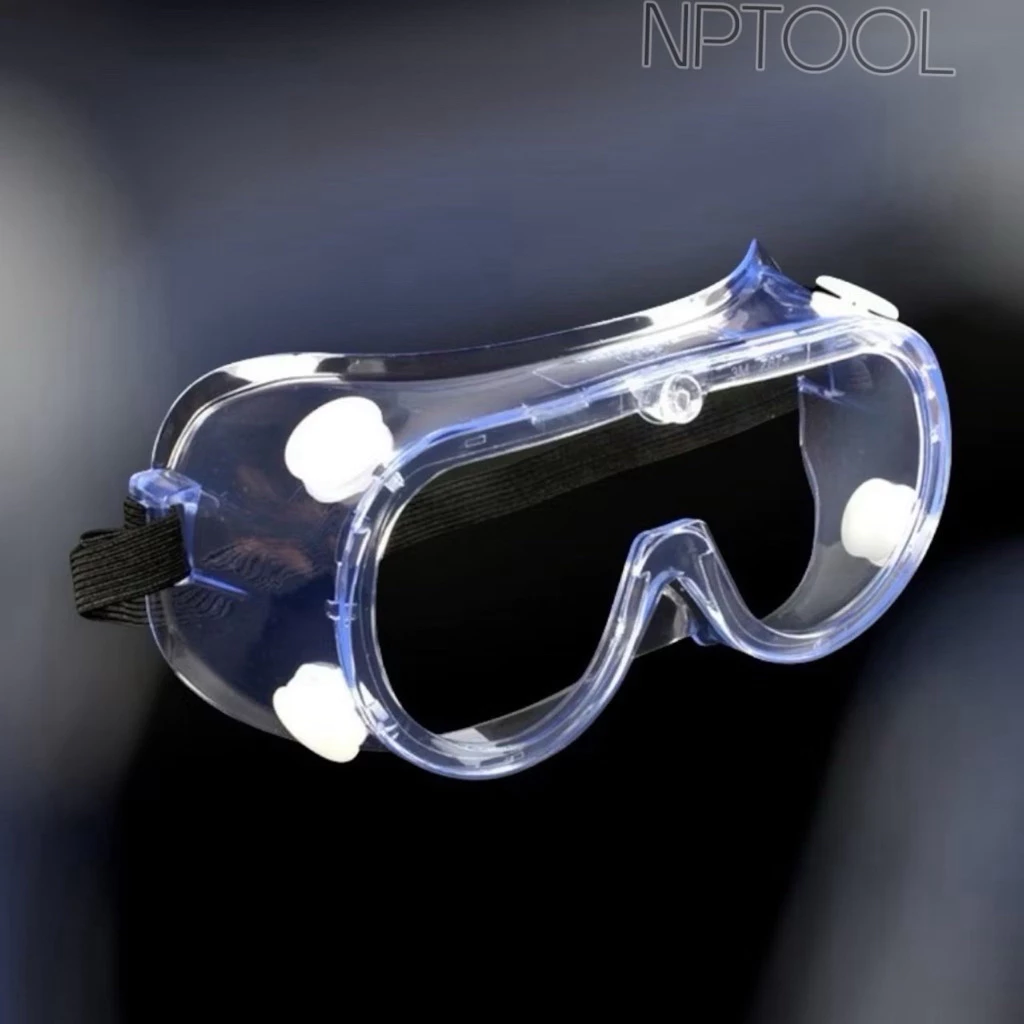NP-36 แว่นตากันสะเก็ด ใส แบบคาดศีรษะ ( Safety Goggles ) (แว่นตาอ๊อก)