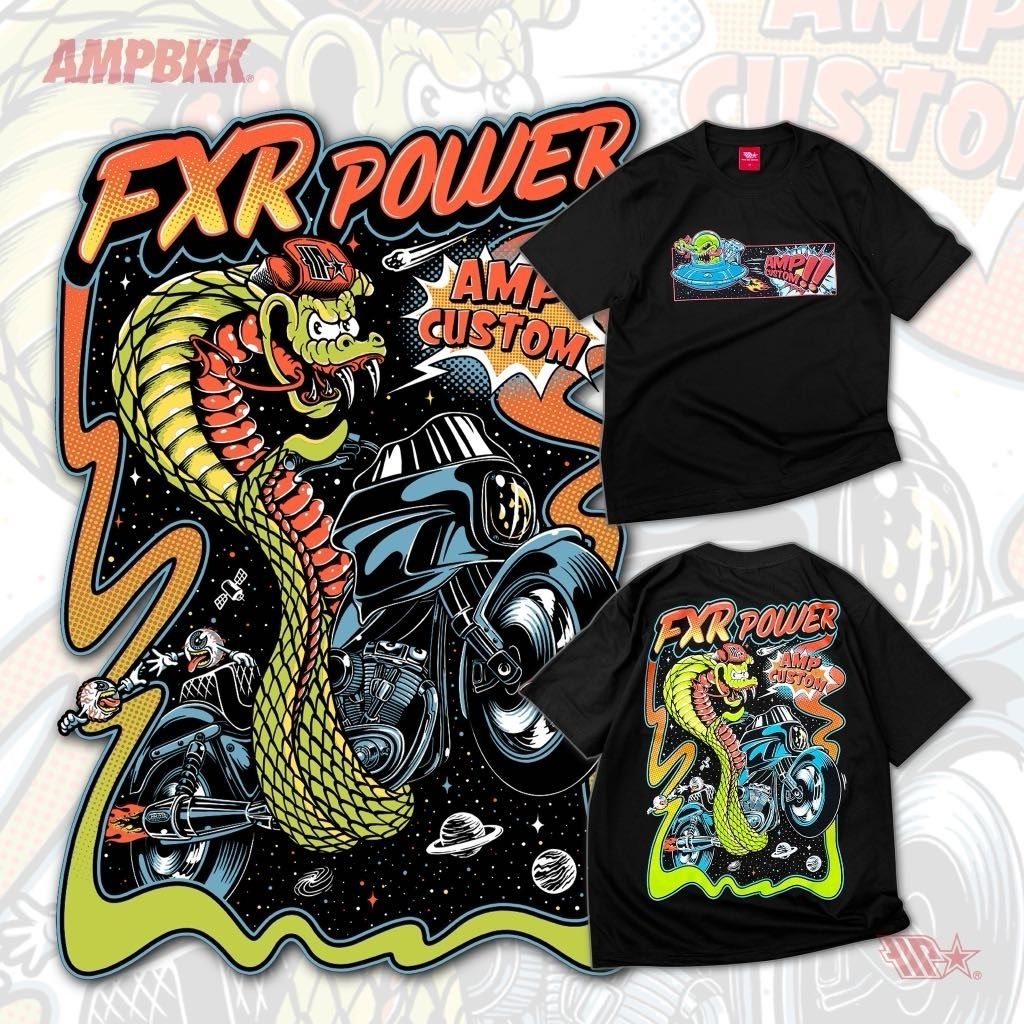 A.M.P. "FXR M8" T-SHIRT