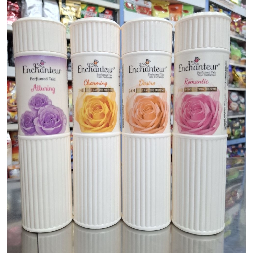 Enchanteur แป้งฝุ่นหอม เอนแซนเทอร์ ปริมาณสุทธิ 200 กรัม (เลือกกลิ่น)