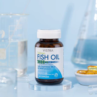 VISTRA - Salmon Fish Oil 20 Caps วิสทร้า น้ำมันปลาแซลมอน 1000 มก.