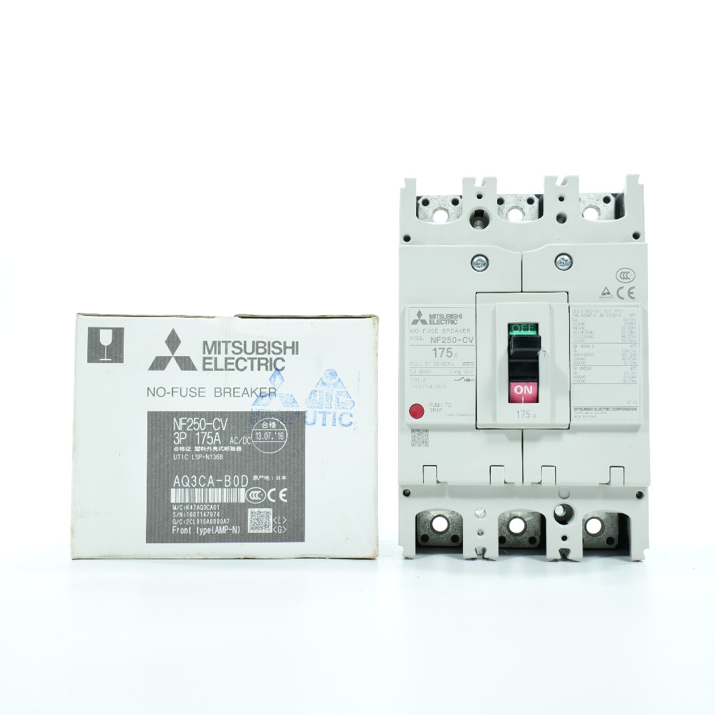 MITSUBISHI NF250-CV  MCCB NF250-CV เบรคเกอร์ NF250-CV 3P 175A MITSUBISHI NF250-CV 3P 175A MITSUBISHI