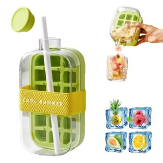 แม่พิมพ์น้ำแข็ง2-in-1ถาดทำน้ำแข็ง ที่ทำน้ำแข็ง กาต้มน้ำ แบบพ…