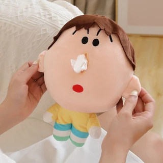 ตุ๊กตาใส่ทิชชู่ ตุ๊กตาโบจัง พวงกุญแจโบจัง โบจังใส่ทิชชู่ ตุ๊กตาชินจัง พวงกุญแจ สําหรับตกแต่งกระเป๋า