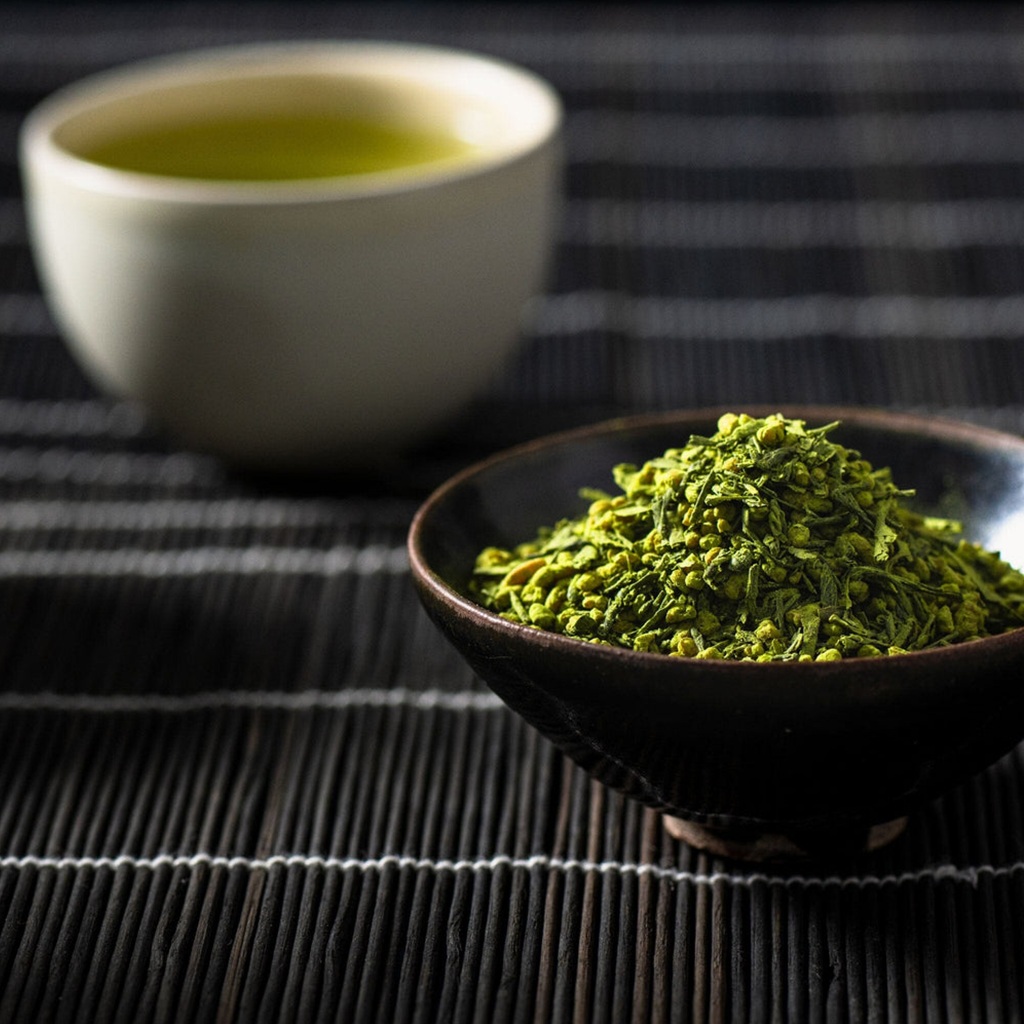 HONME ASAKICHI MATCHA GENMAICHA 1KG (16739) ชาเขียวญี่ปุ่นชนิดใบกลิ่นข้าวคั่ว JAPANESE TEA PRO ราคา ถูกที่สุด ดีลบีเคเค แกลเลอรีภาพที่ 2