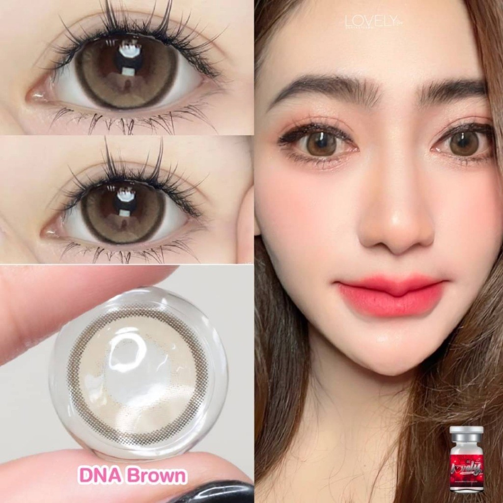 🔥คอนแทคเลนส์ - ขนาดบิ๊กอาย 💗Dna    Lovelylens
