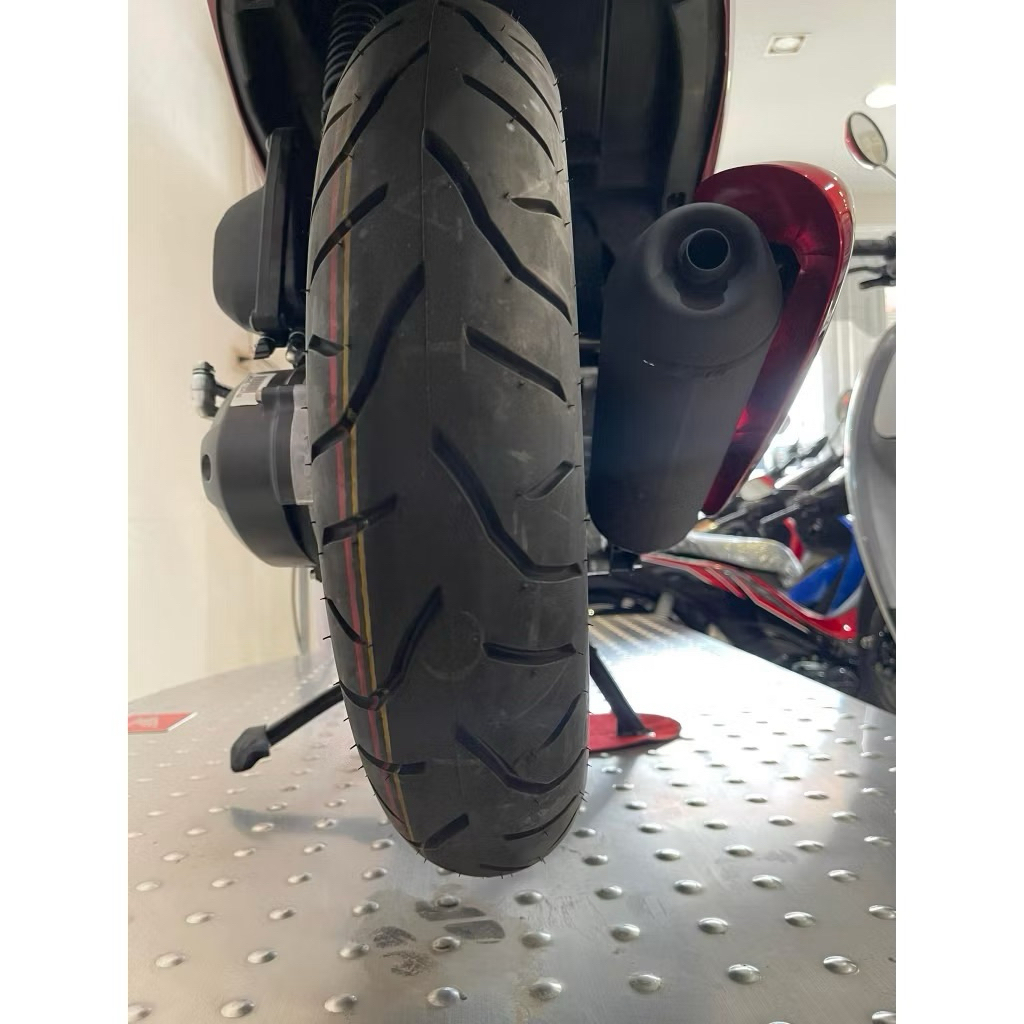 ยางนอก HONDA ลายเดิมตัวรถ  D314 เบอร์ 100/90-12, 110/90-12 TL แบบไม่ใช้ยางใน ใส่ Zoomer-X, Scoopy-i 12