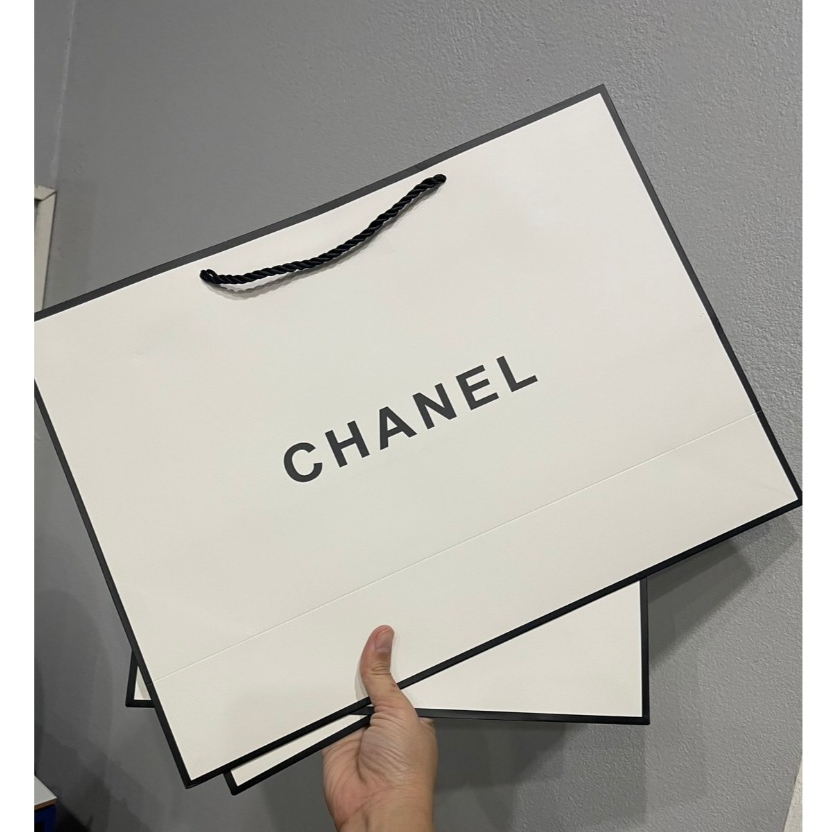 ถุงกระดาษแบรนด์Chanel ชาแนลขนาดเล็ก/กลาง/ใหญ่ ถุงของขวัญ
