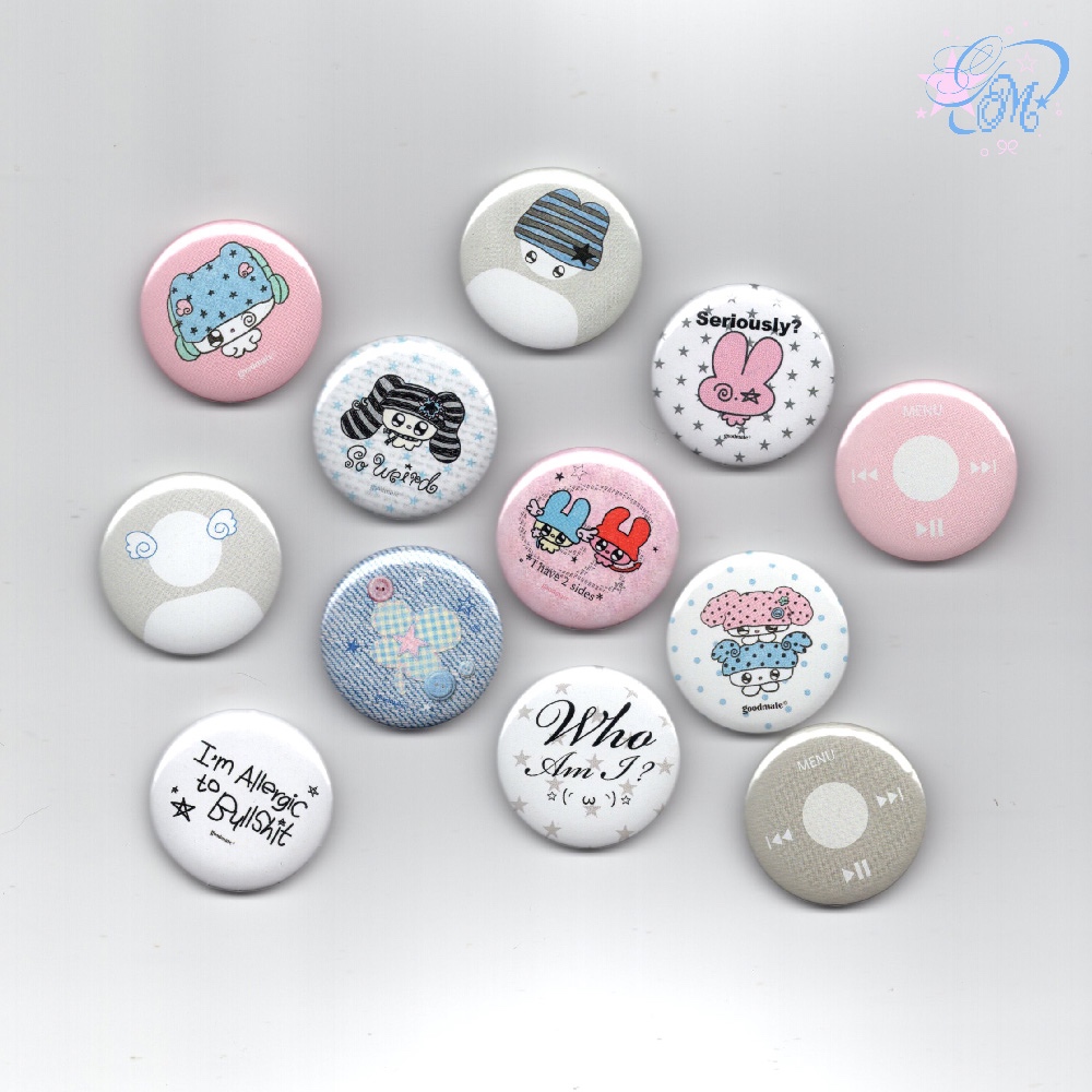 [Goodmate] Collective Pin/ Button Badges : เข็มกลัด Ver.2